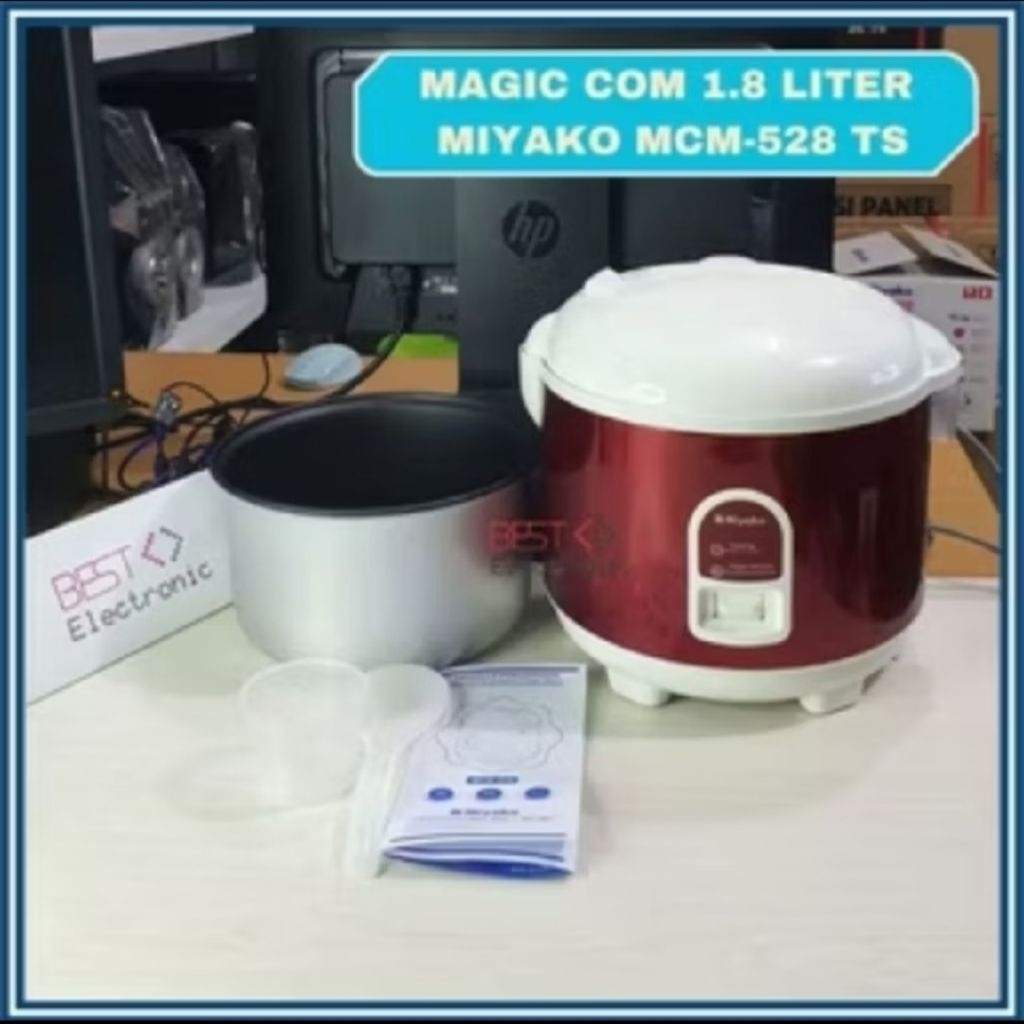 MAGIC COM / RICE COOKER MIYAKO MCM 528 MCM528 MCM-528 528 - 1,8 LITER