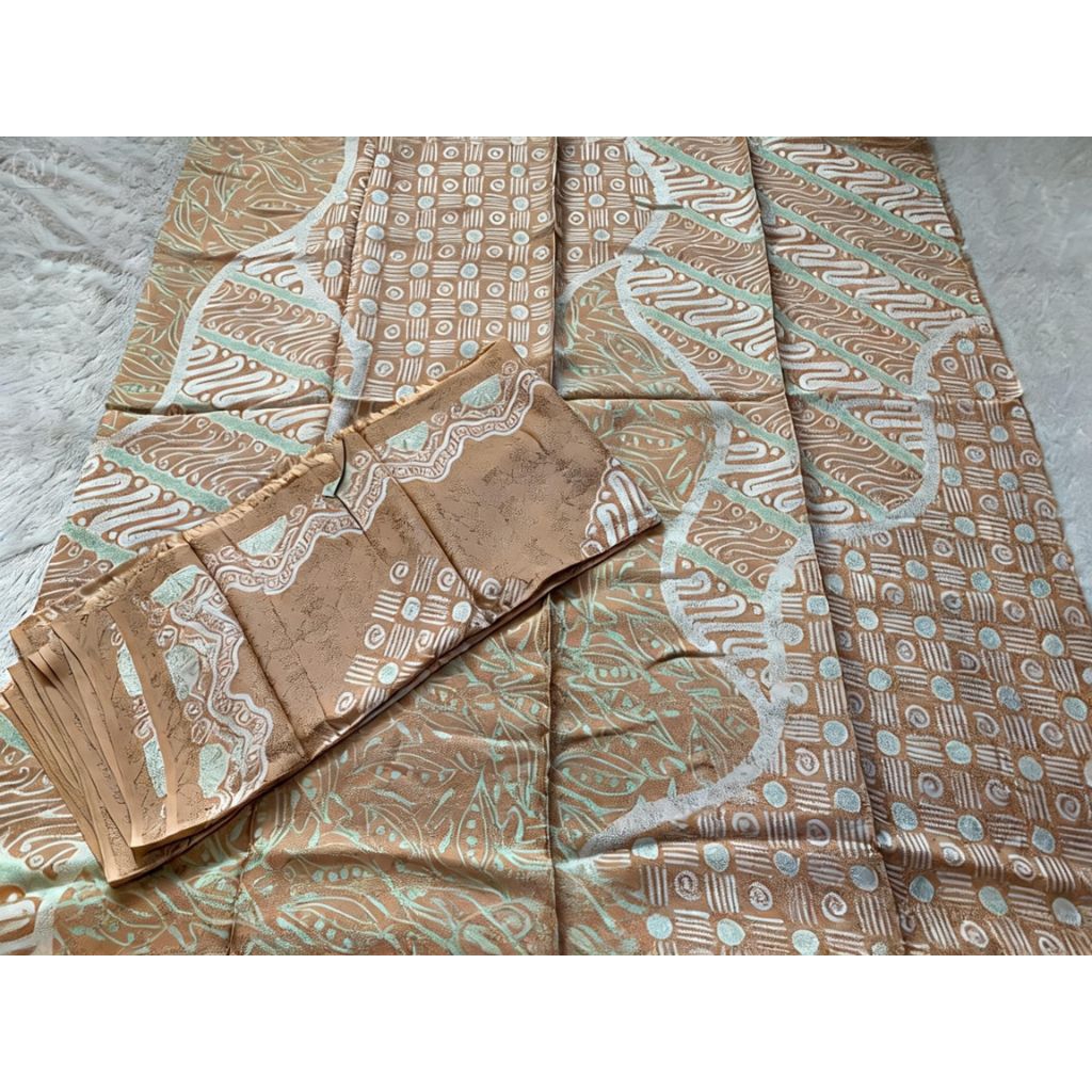 Kain Viscose Batik Cap Khas Cirebon