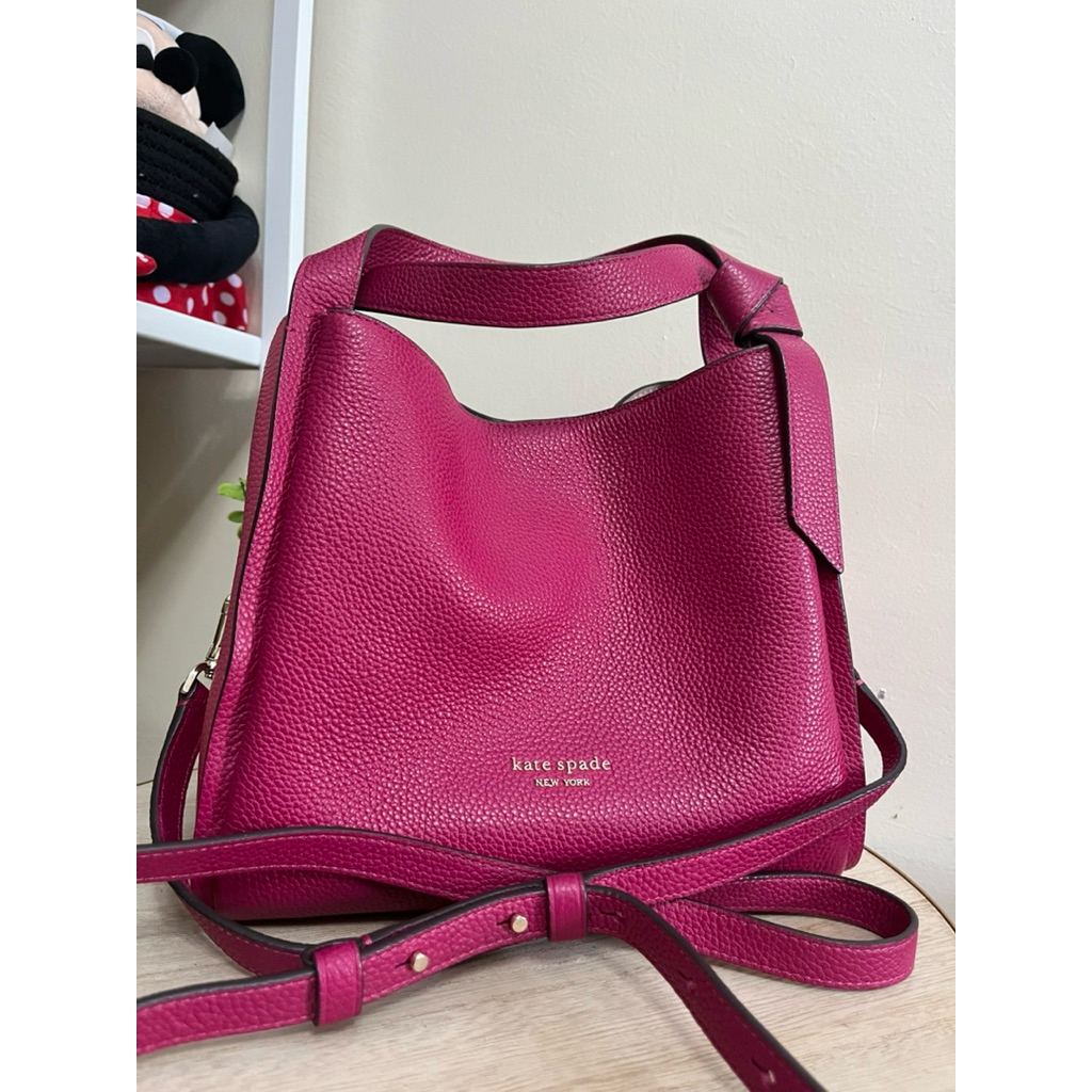 prelove Tas Kate Spade Fuschia original murah