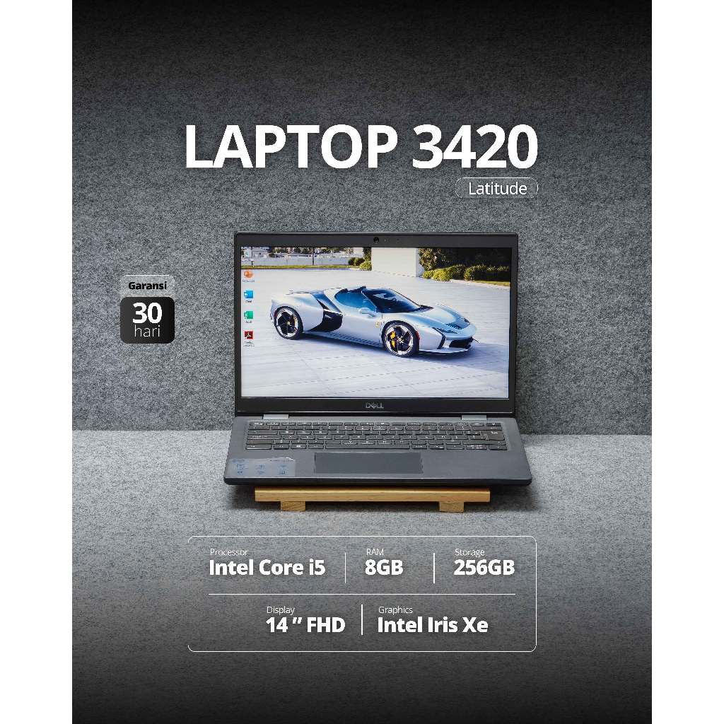 LAPTOP LATITUDE 3420 | INTEL CORE I5 1135G7 | RAM 8GB | SSD 256GB