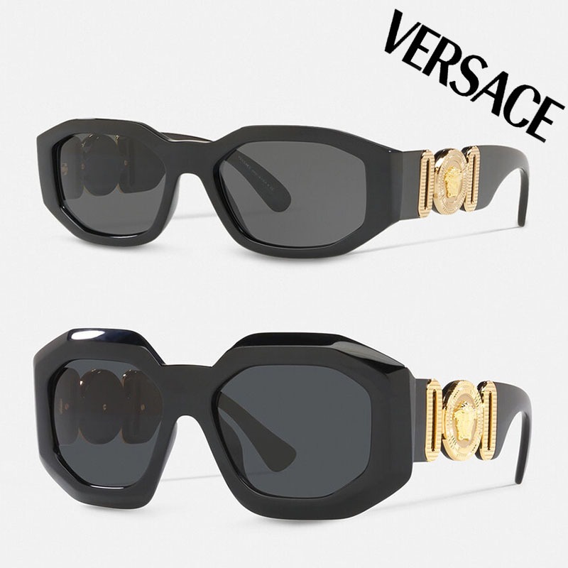Kacamata Hitam VERSACE Sunglasses Fashion Pria Wanita Lensa Anti UV Protection Authentic