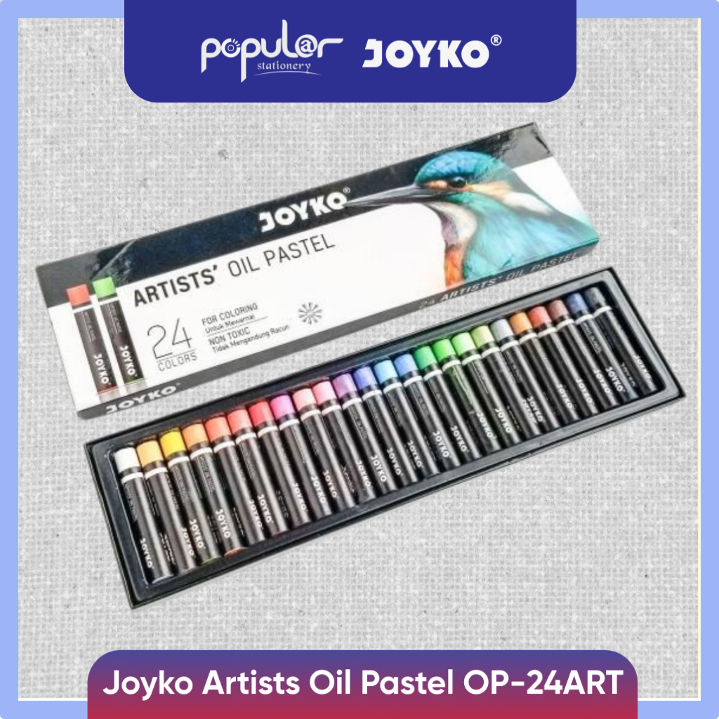 Joyko Crayon Artists Oil Pastel OP-24ART | Krayon Joyko Artists Oil Pastel OP 24ART | Krayon Artists