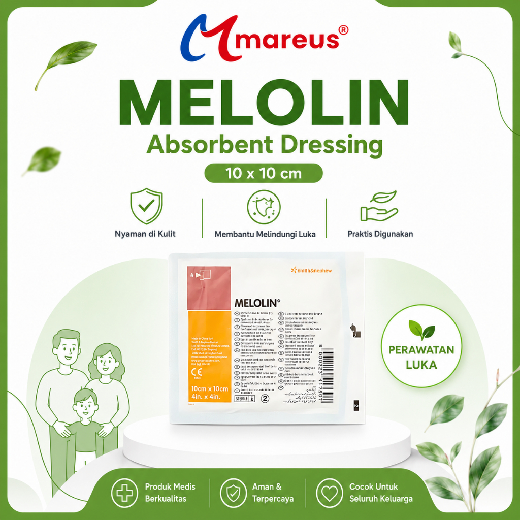 MELOLIN - Perban Melolin 10cm x 10cm