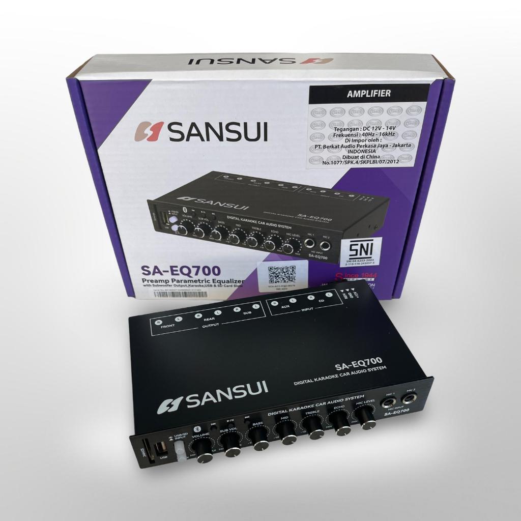 Parametrik Equalizer Sansui SA-EQ700 Preamp Parametric Equalizer