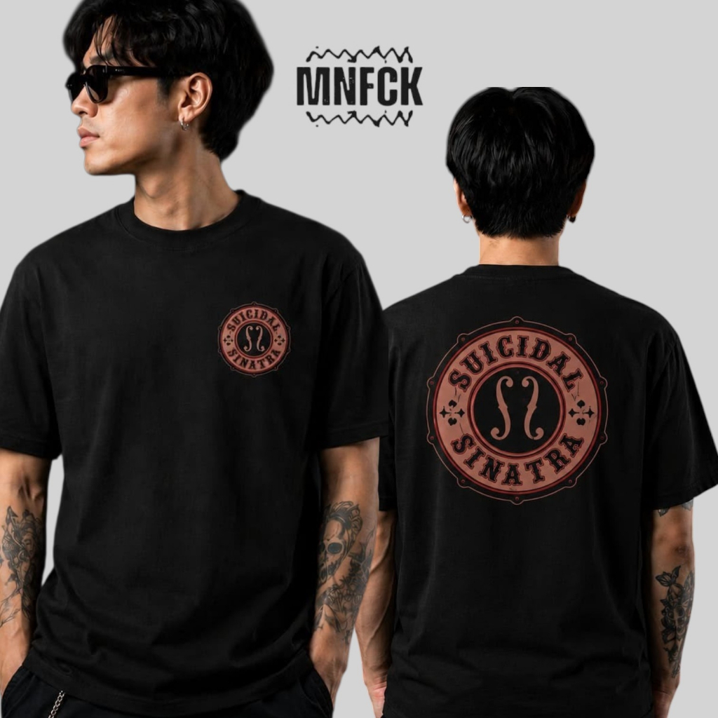 ORIGINAL T--shirt SUICIDAL SINATRA LOGO Kaos Band Official Merchandise Baju Atasan Unisex