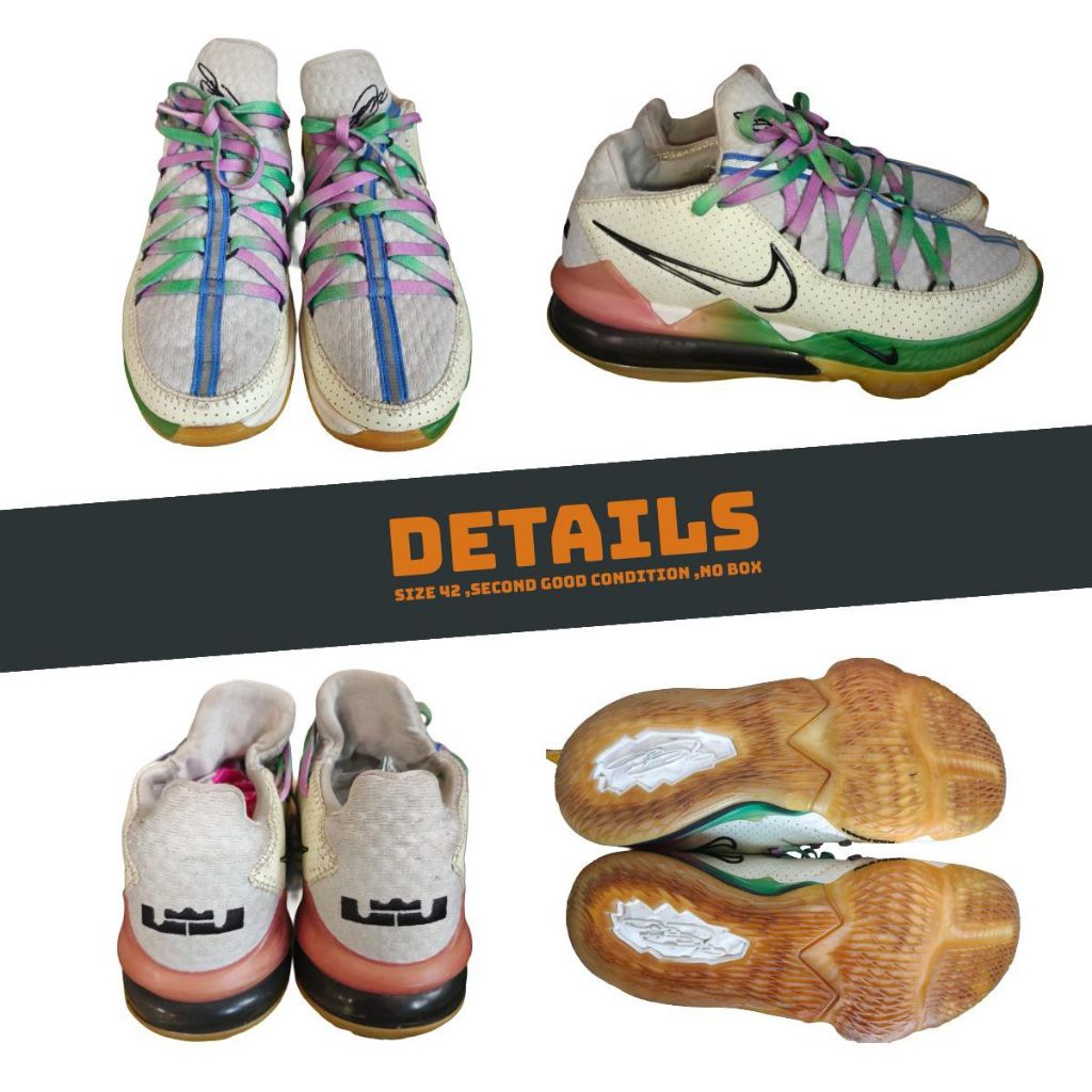 Nike Lebron 17 Low GLOW IN THE DARK