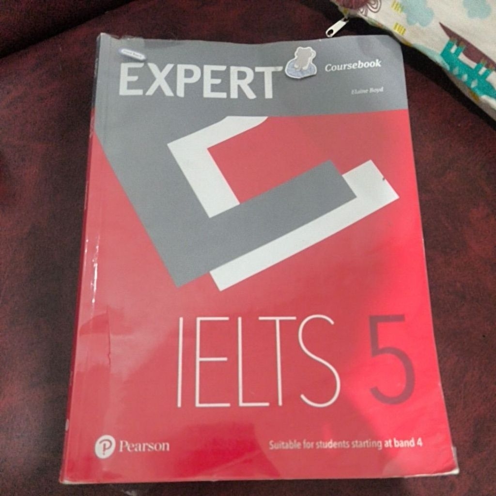 buku bekas EXPERT iELTS 5 utk SMA 1 ORI