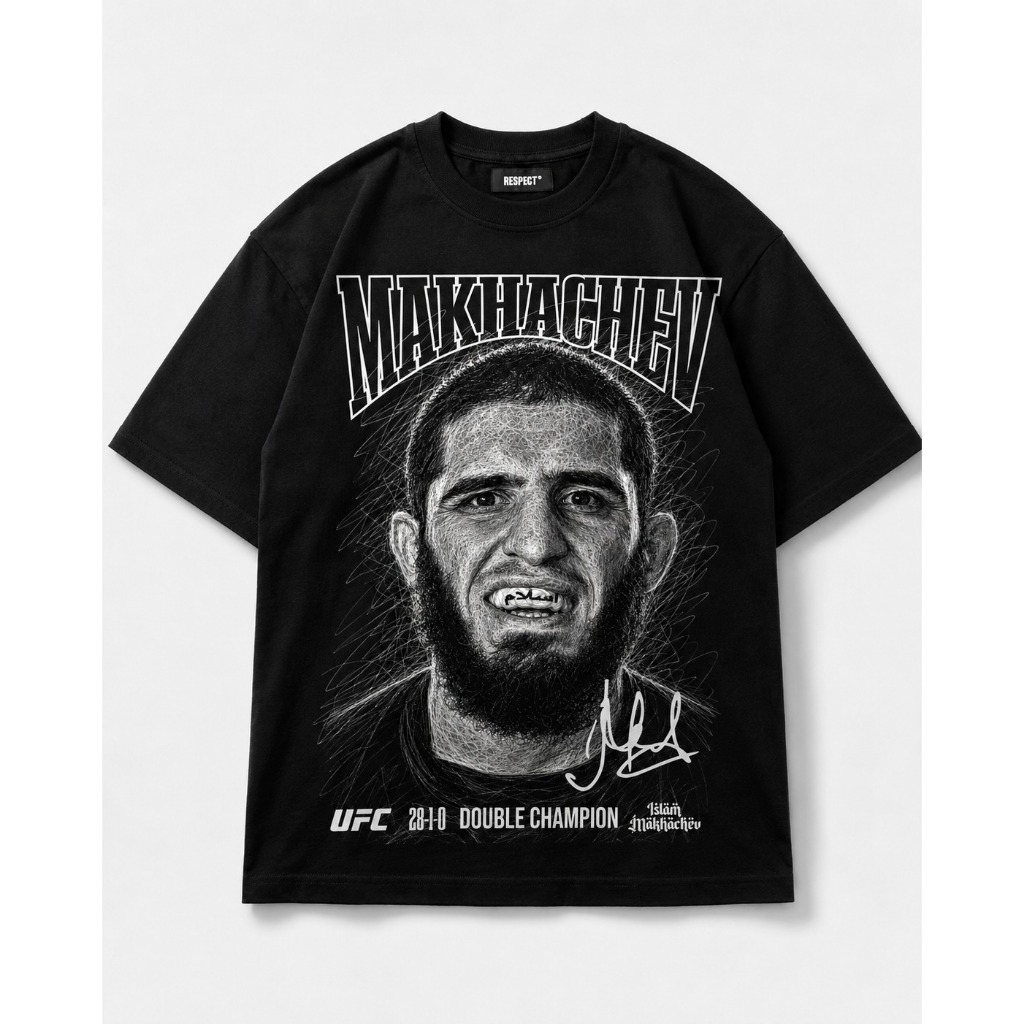 Kaos UFC Islam Makhachev Tshirt Islam Makhachev Combed 24S