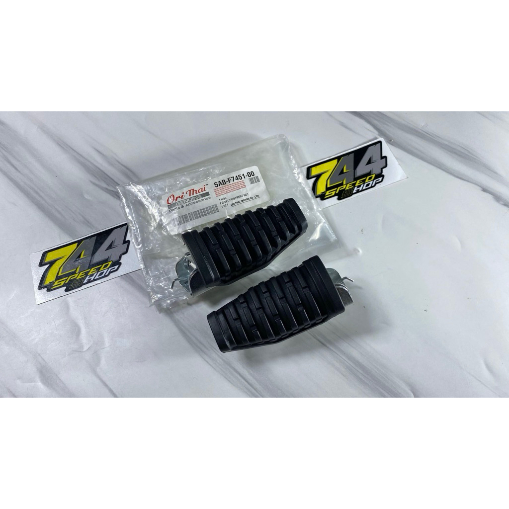 Karet Step Depan 125Z 125ZR Karet Pijakan Injakan Step Depan Yamaha 125 Z 125 ZR Import Thailand