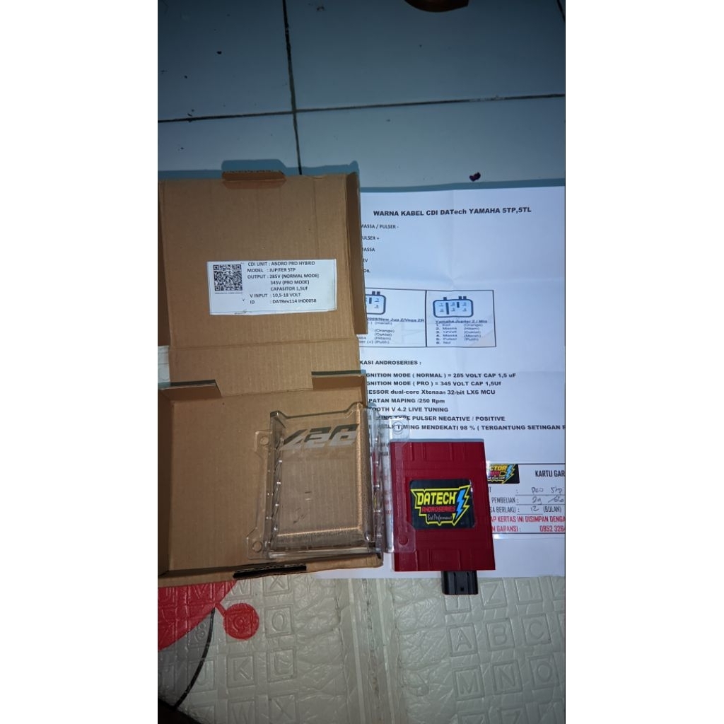 CDI Mio Sporty DATECH Androseries Pro Programable