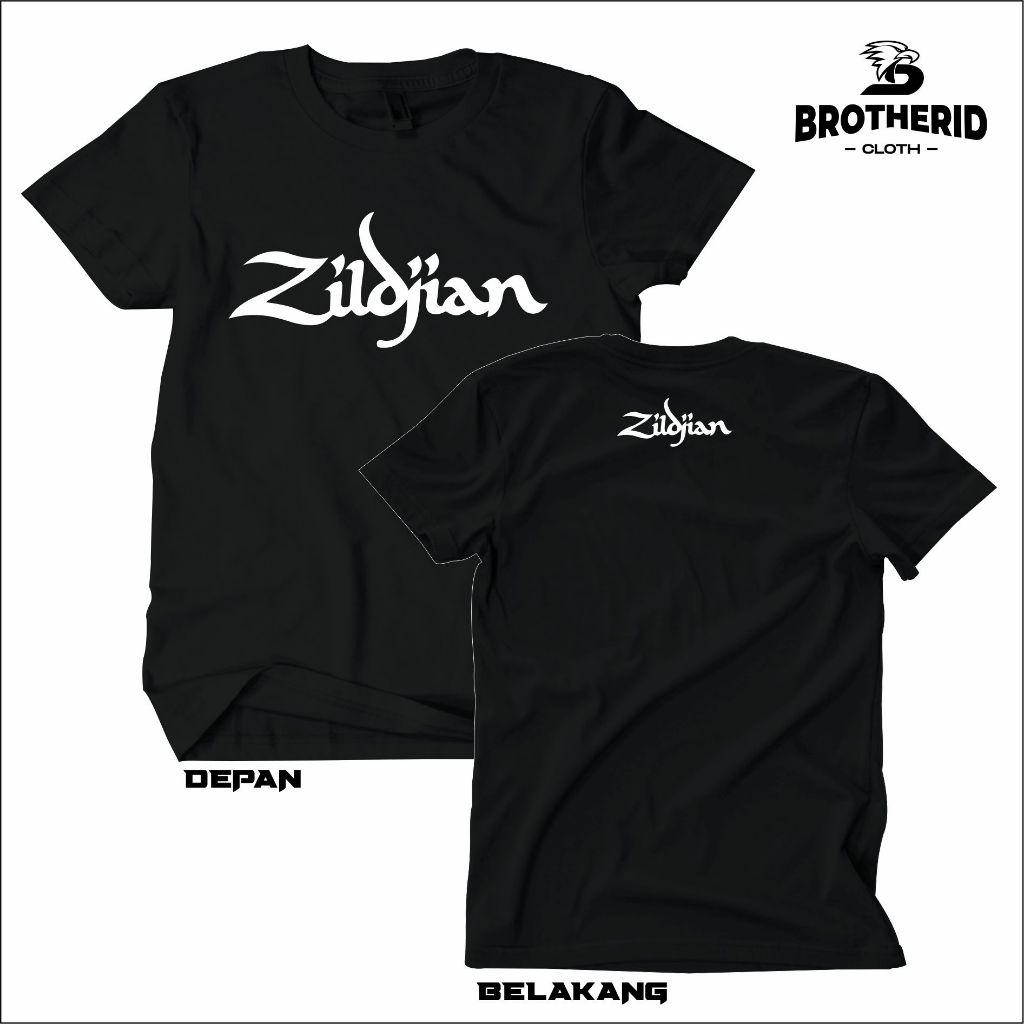 Kaos Zildjian Audio Music Baju Professional Sound System Original