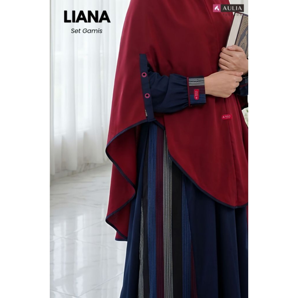 AULIA FASHION - Gamis Set Aulia -  gamis set jilbab- gamis