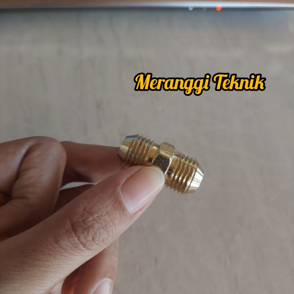 id6656 Double nepel M14 M 14 drat luar male