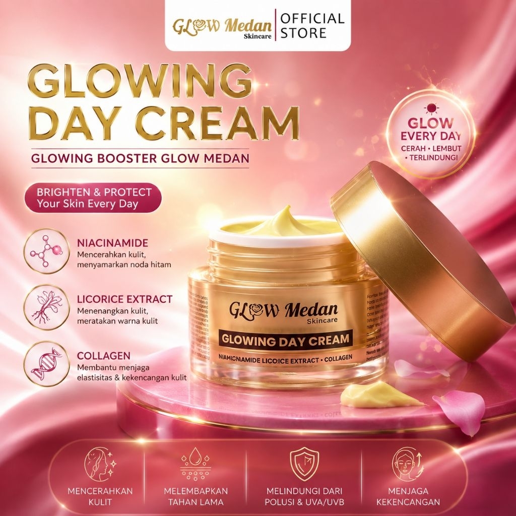 RIA | [BPOM] ECERAN SKINCARE GLOWING GLOW MEDAN ORIGINAL