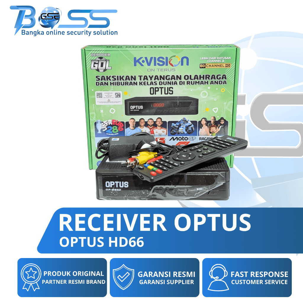 RECEIVER OPTUS HD 66