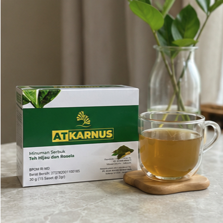 Minuman Sehat Herbal AT KARNUS / ALGA TEA 15 Sachet Original
