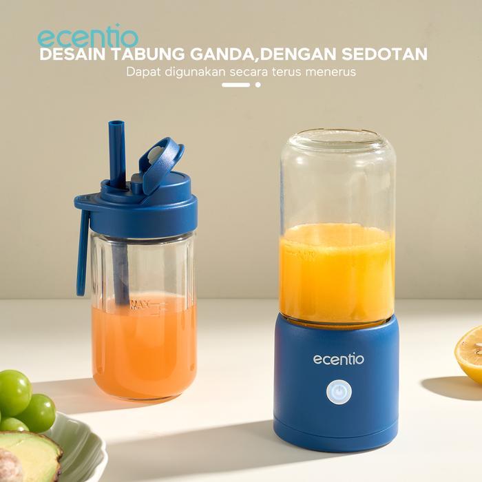 Ecentio Blender Juicer Portable Mini Juicer Glass