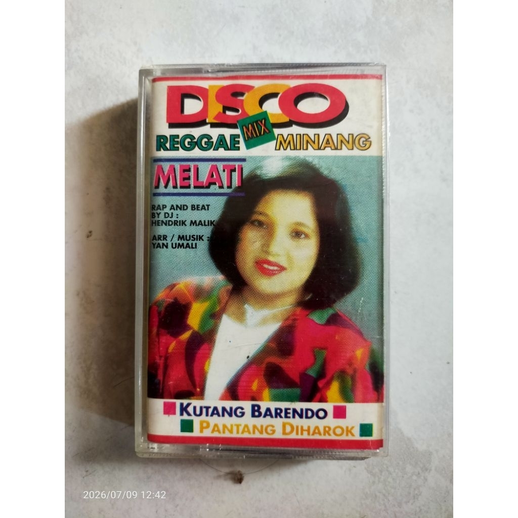 kaset pita MELATI "disco reggae mix minang"