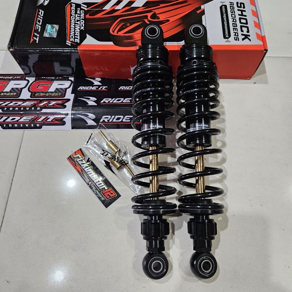 SHOCK SEKOK RIDE IT GP STREET LINE GOLD SERIES CLICK  MODEL KTC SIZE 280 /320 /340/360mm