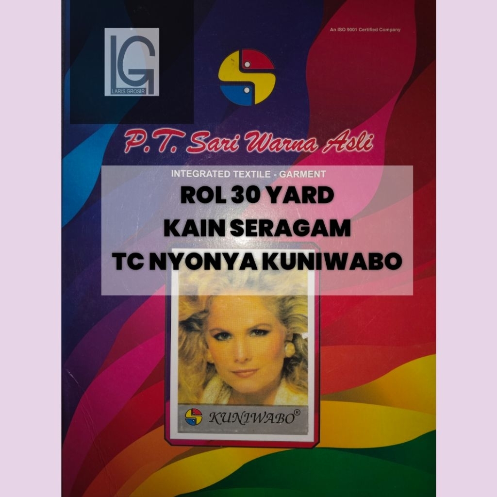 Kain Seragam TC Nyonya Kuniwabo 30 Yard Untuk Garment