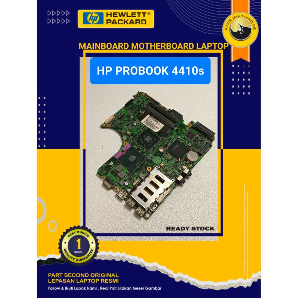 Mainboard Motherboard MOBO Laptop HP ProBook 4410s 4510s INTEL 6050A2252601-MB-A03 NORMAL ORIGINAL
