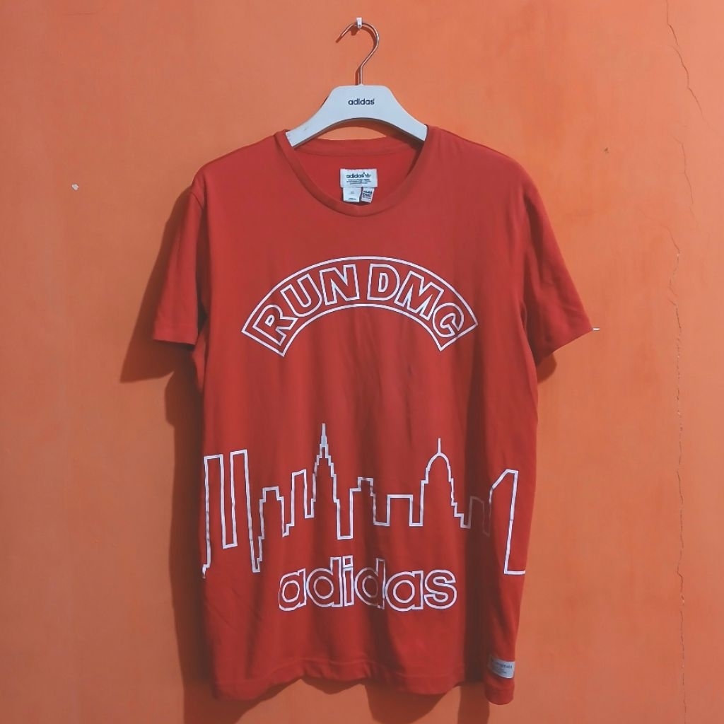 adidas x run dmc 2014 tees (size XL/lebar 58cm) BEKAS