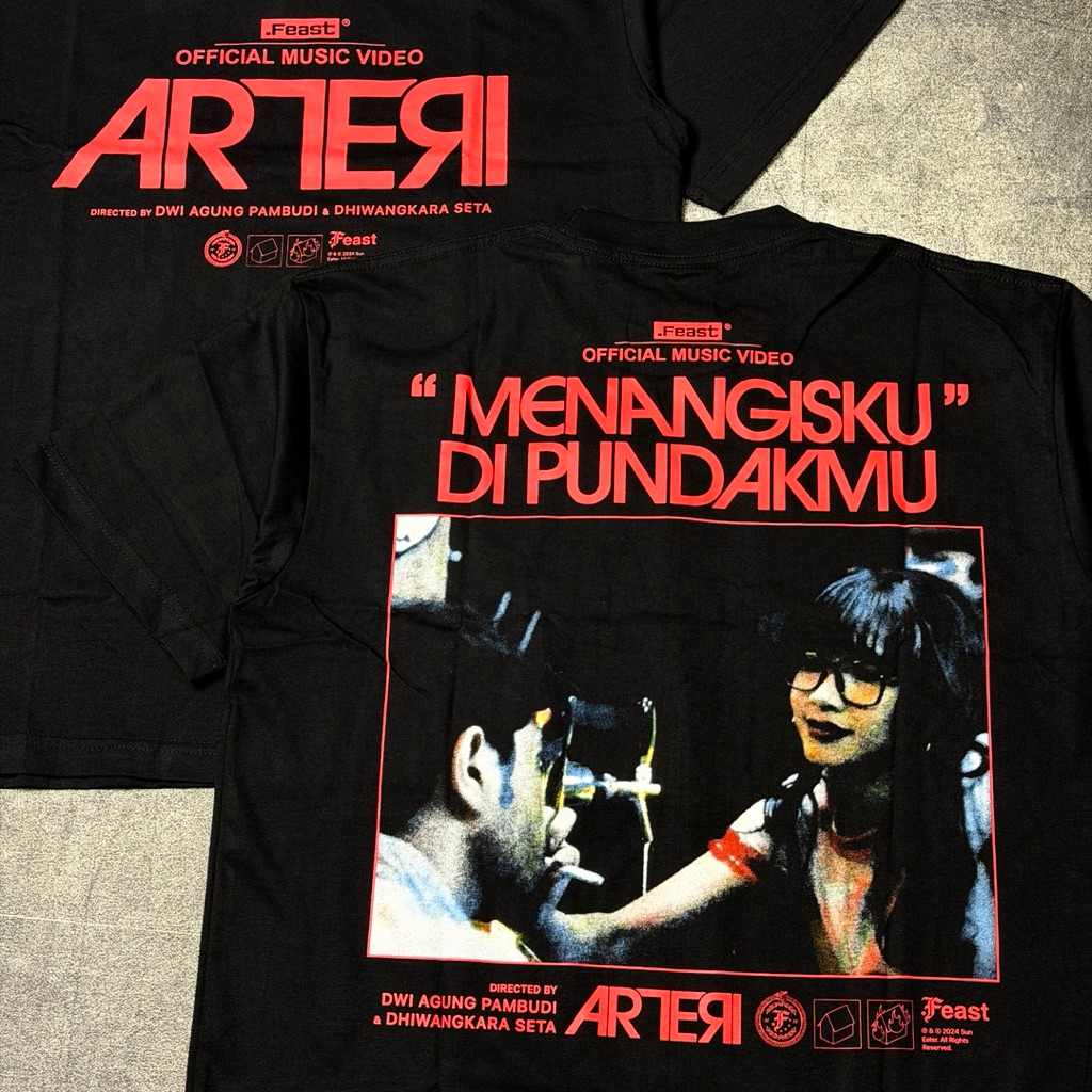 Tshirt FEAST - ARTERI MV Official Merchandise