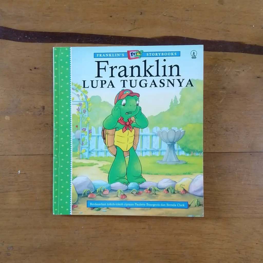 Buku Cerita Anak Preloved Terawat Layak Koleksi Seri Franklin Lupa Tugasnya Ilustrasi Berwarna