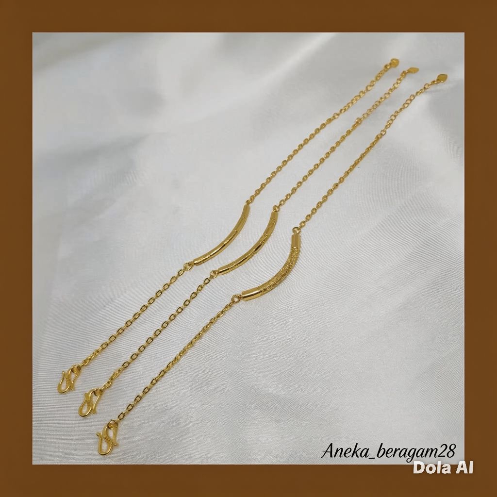 Gelang bambu bahan titanium anti karat terbaru