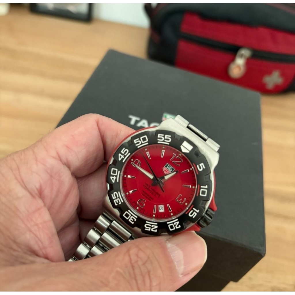 PREOWNED Jam Tangan / Watch Tag Heuer Formula One Red Dial
