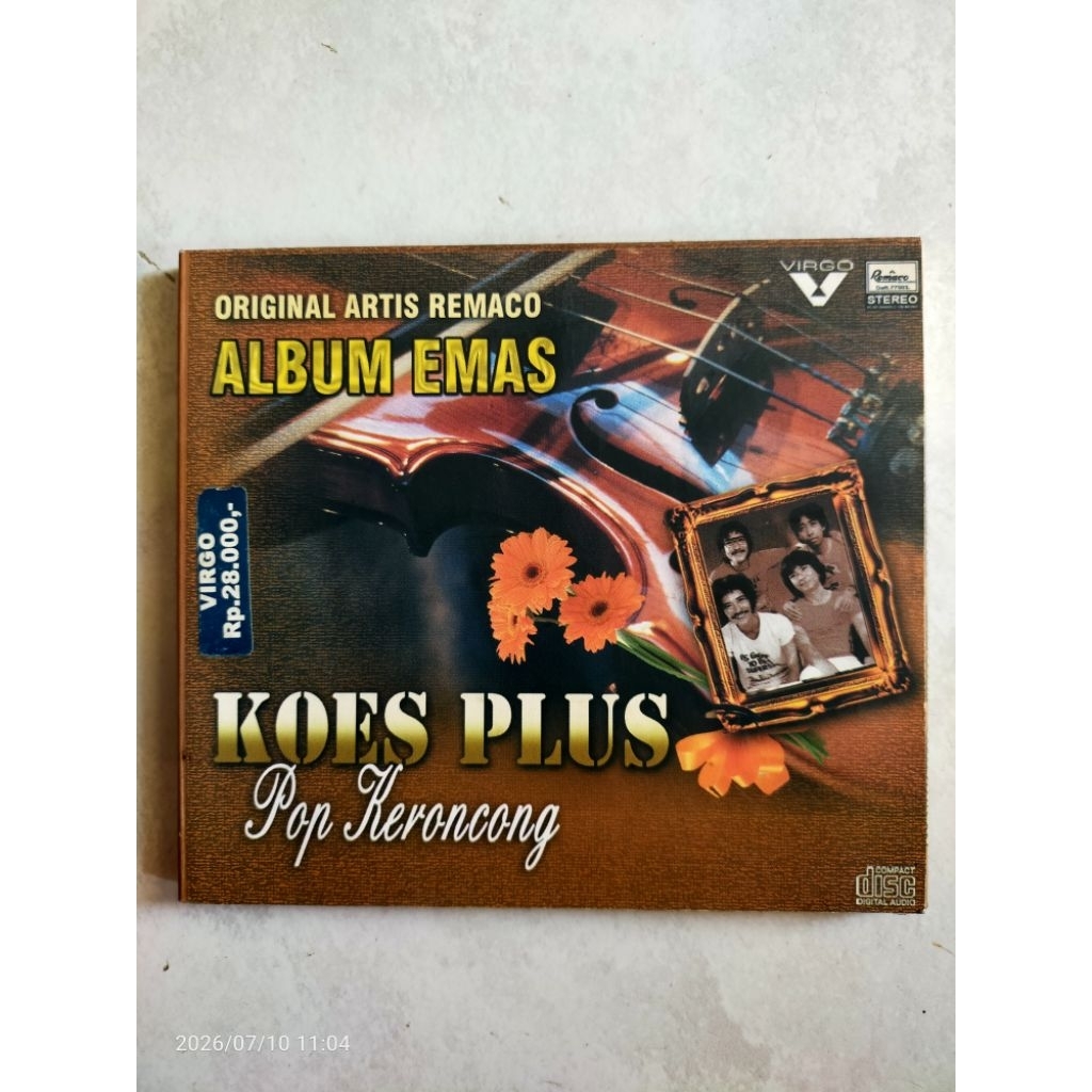 CD Original ALBUM EMAS KOES PLUS