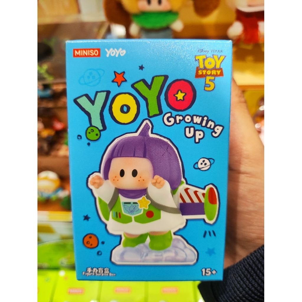 (READY STOCK) Selected Blind Box Yoyo Toy Story Growing Up Surprise Box Figure Miniso x Toy Story