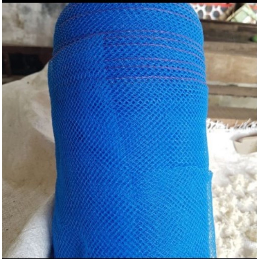 JARING POLYNET BIRU 1,3M x 100M / jaring pengaman kerja proyek / jaring serbaguna / jaring POLYNET b