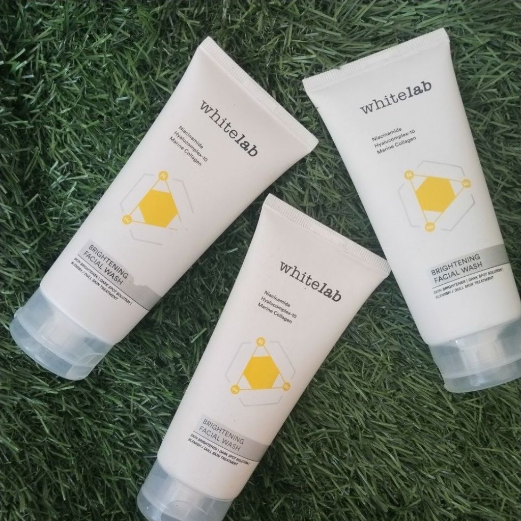 white LAB BRIGHTENING FACIAL WASH. white.lab BPOM