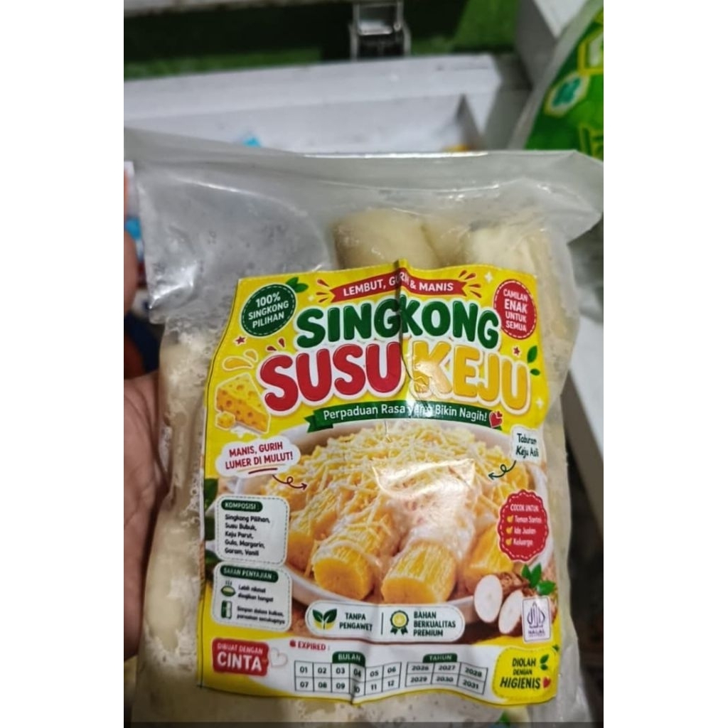 singkong susu keju lumer