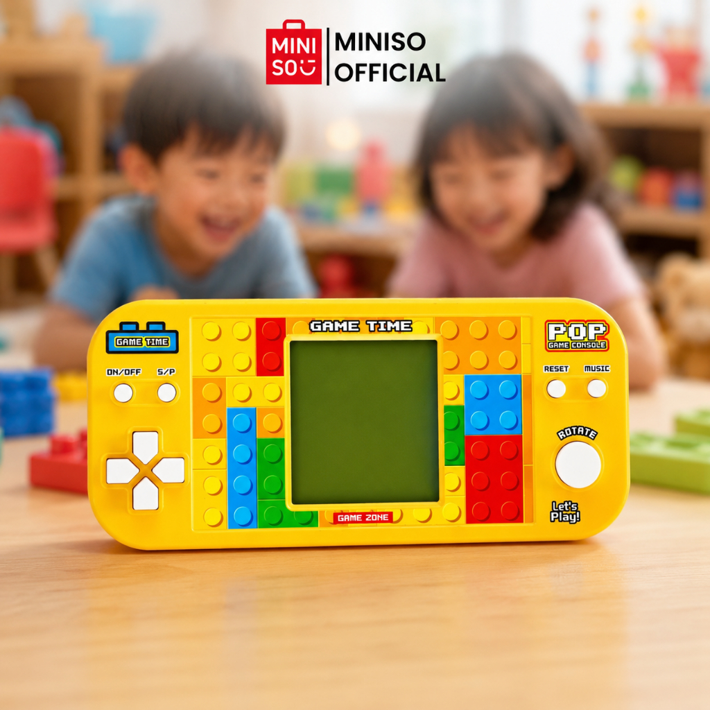 MINISO TOY - Miniso x Building Block Series Game Console Mainan Blok 3 Jenis