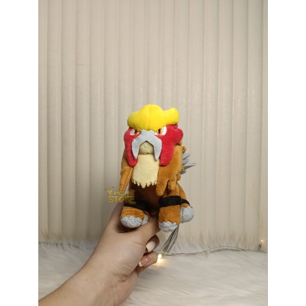 Boneka Pokemon Entei Sitting Cuties - Pokemon Center