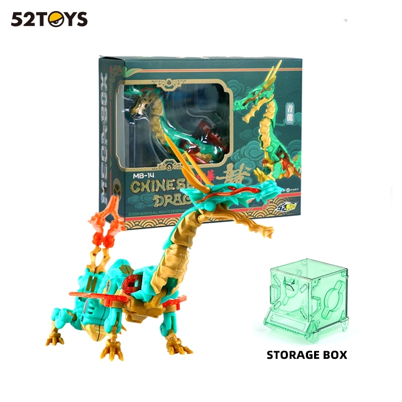 ORIGINAL 52TOYS MEGABOX MB-14 AZURE DRAGON
