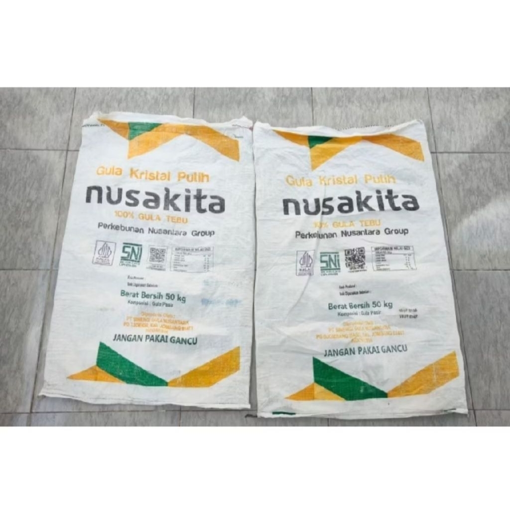 Karung bekas gula 50kg