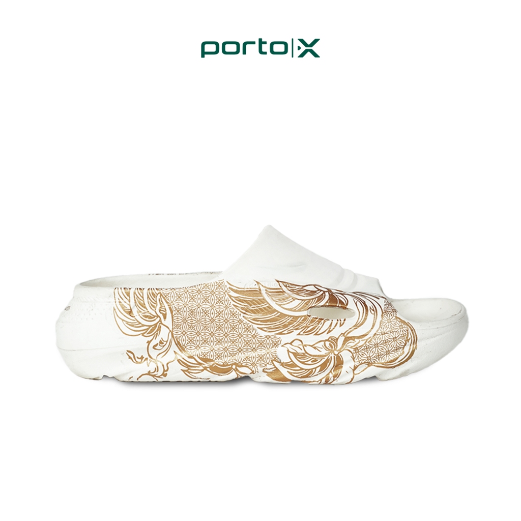 TERLARIS Sendal Porto X Oscar - Sandal Recovery Slip on Pria Wanita Empuk Arch Support Premium