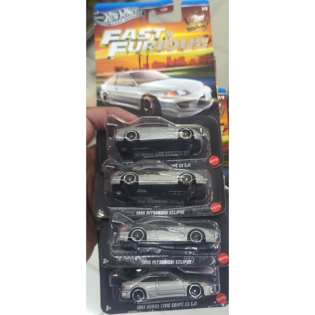 Hotwheels Zamac Civic , Eclipse