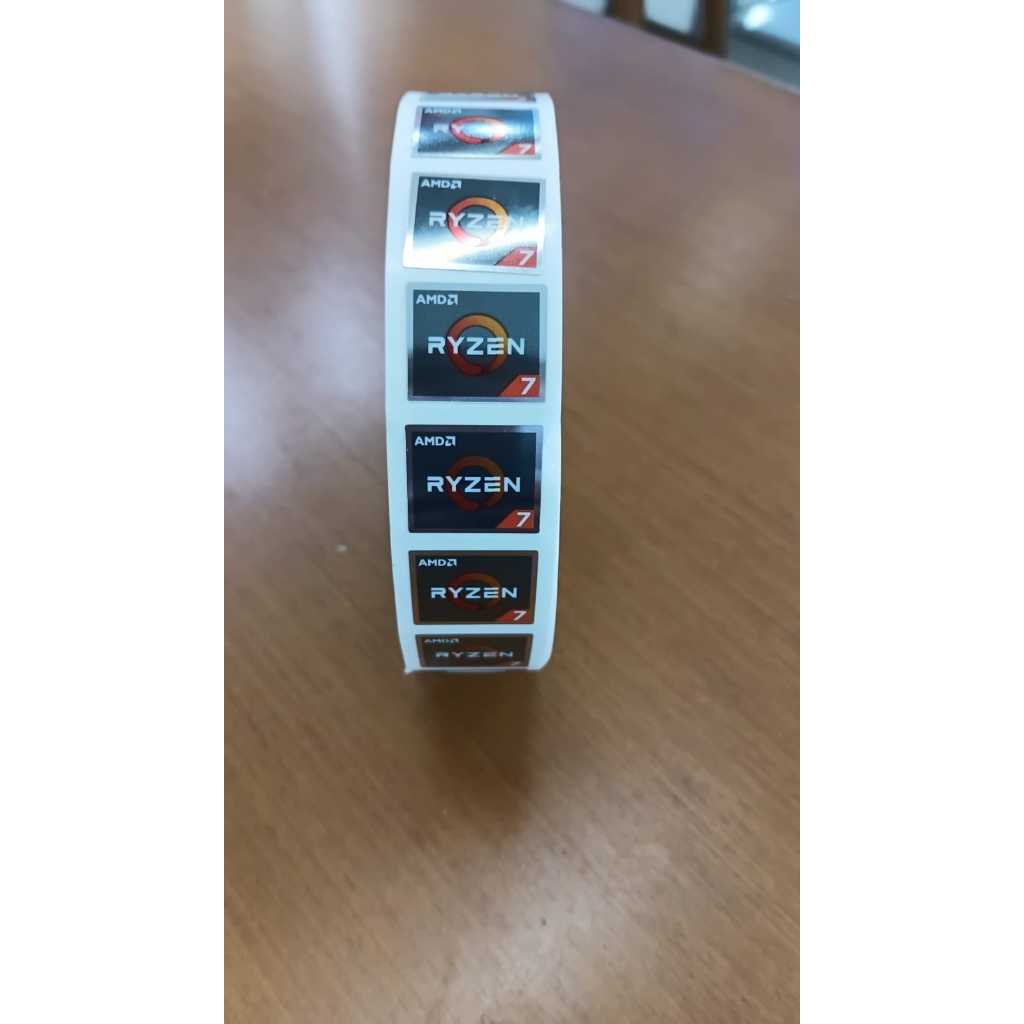 STIKER LAPTOP AMD RYZEN 7 UNTUK BODY C UNIVERSAL SIAP PAKAI