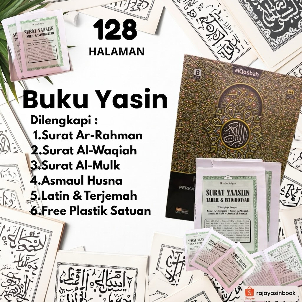 BLANGKO BUKU YASIN 128 HALAMAN