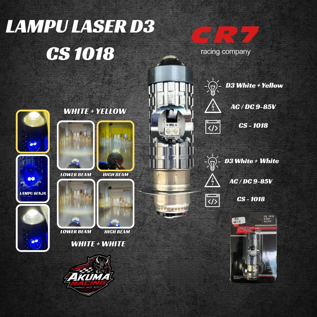 Lampu Utama H6 CR7 Lampu Laser D3 CS 1018 – Bohlam LED Headlamp H6