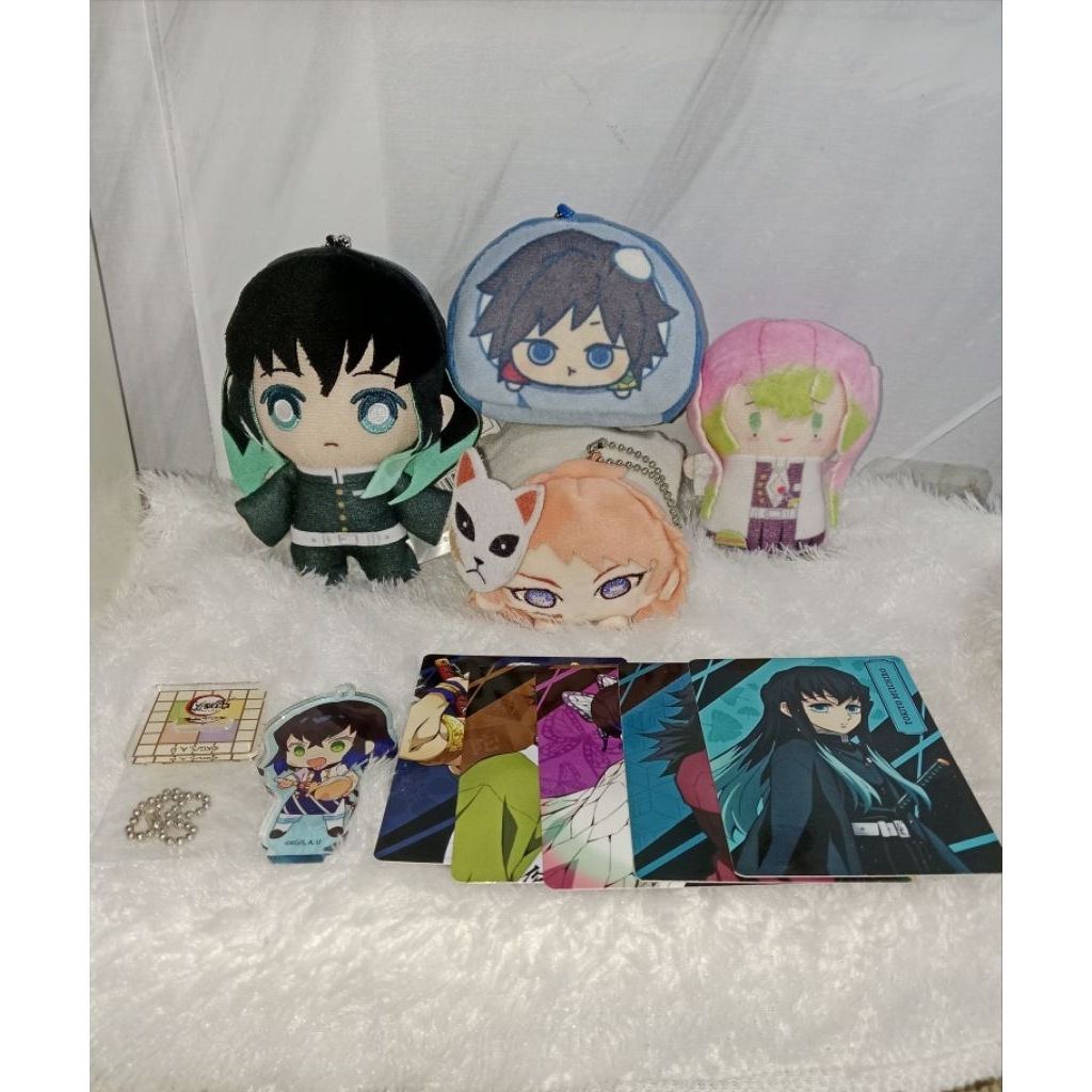 (ready set) plush nui demon slayer kimetsu no yaiba chibi plush muichiro tokito mochikororin sabito 