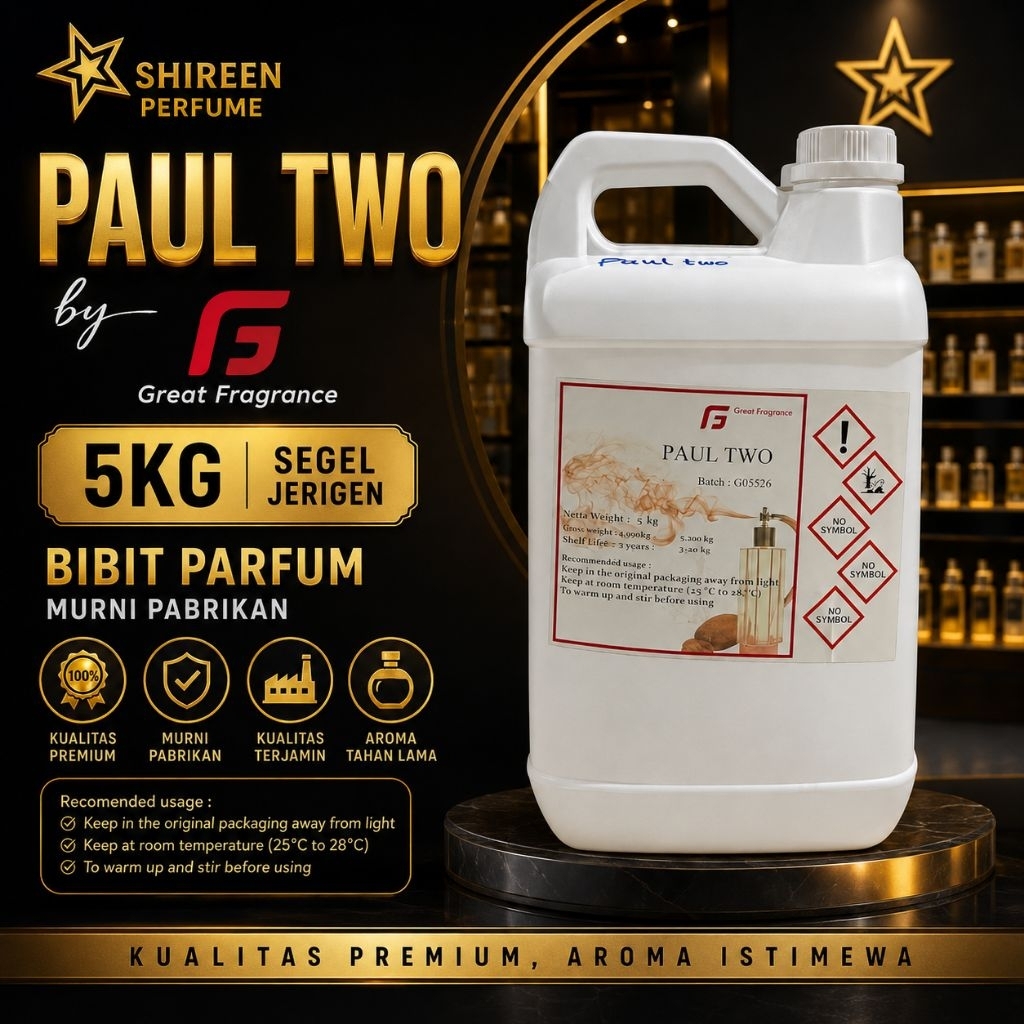 PAUL TWO by GREAT FRAGRANCE 5KG SEGEL JERIGEN