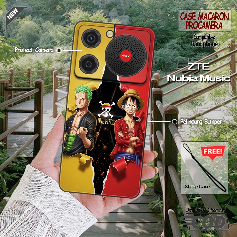 Case ZTE Nubia Music Terbaru - Softcase Macaron Procamera - Casing Silikon Smartphone - CaseMyway
