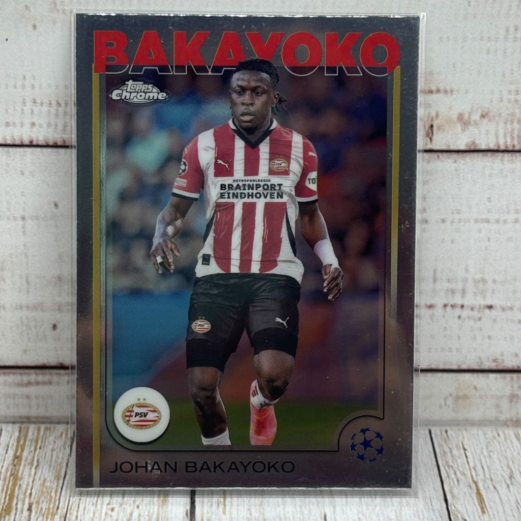 Kartu Bola Bakayoko Psv Topps Chrome Original