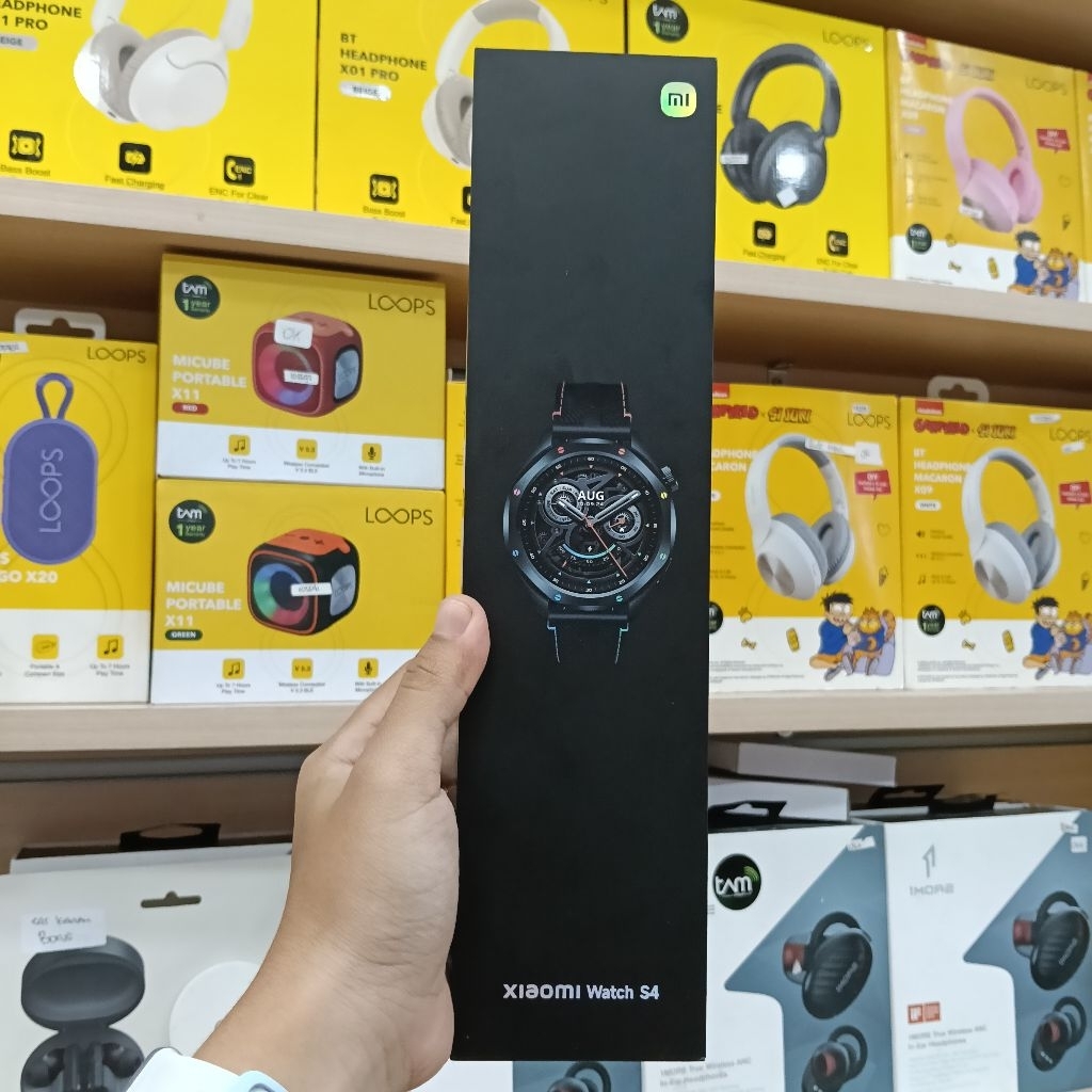 SMARTWATCH XIAOMI WATCH S4 LIKE NEW SECOND BEKAS ORIGINAL