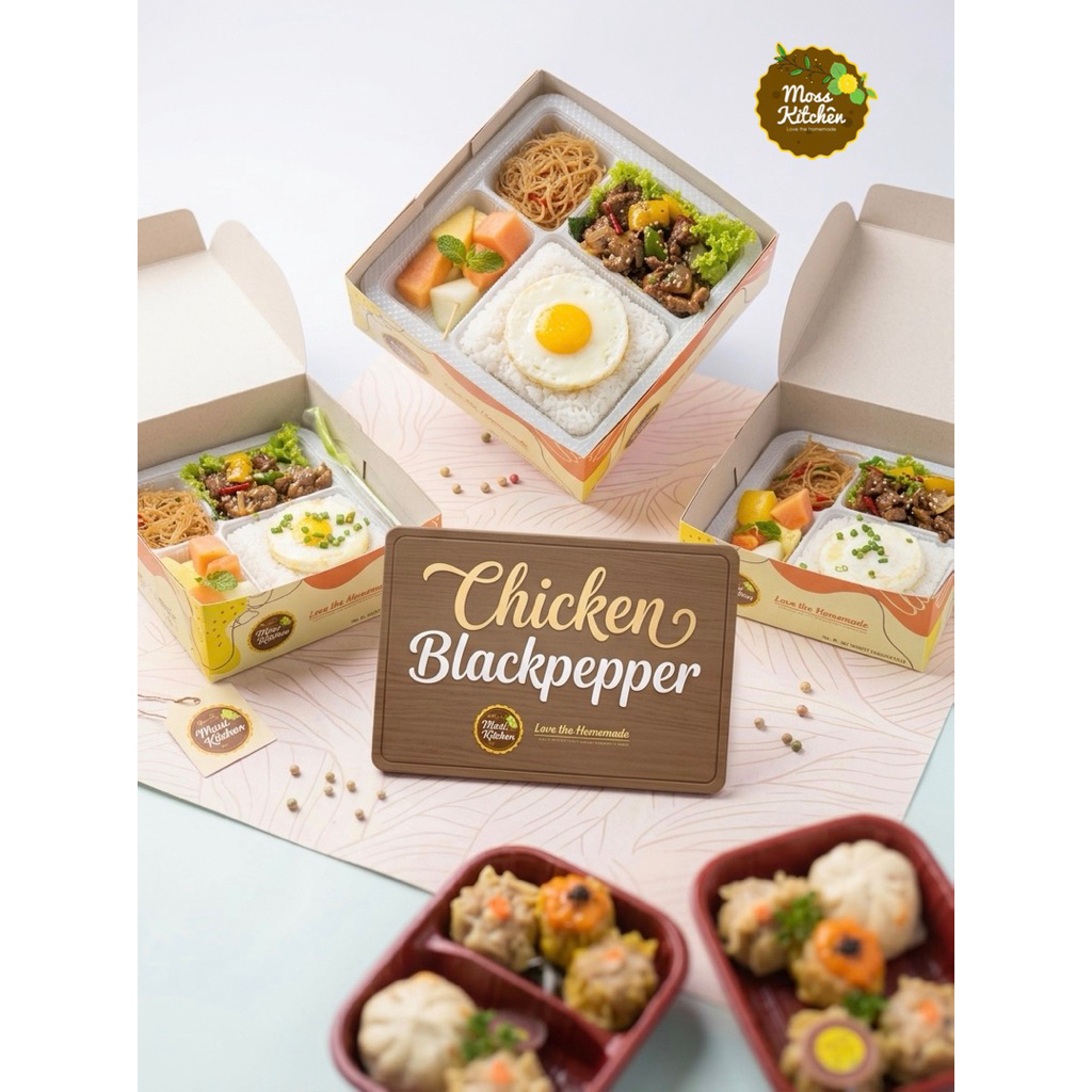 Nasi Box CHICKEN BLACKPEPPER